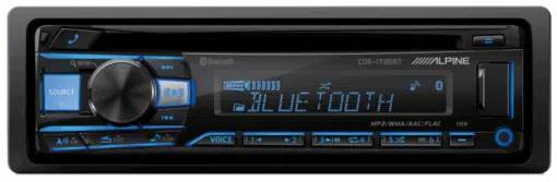 Alpine CD Bluetooth with AUX USB - CDE-173ebt