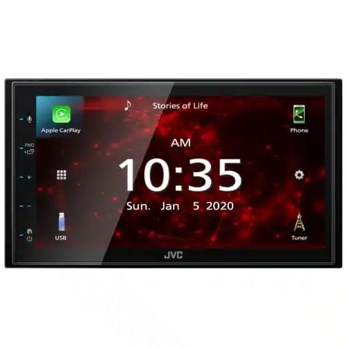 JVC Wired Android Auto & Apple CarPlay - KW-M560BT