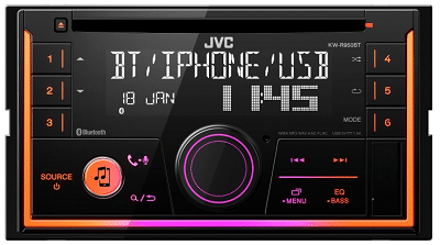 JVC KW-R950BT - CD Receiver with Bluetooth USB/AUX