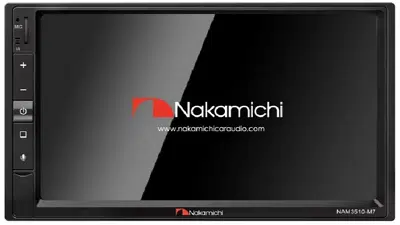 Nakamichi NAM3510-M7 - 7" Mechless AV Media Receiver with CarPlay & Android Auto