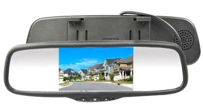 AVS AVSRM50M - 5" Clip On Rear View LCD Mirror Monitor Universal