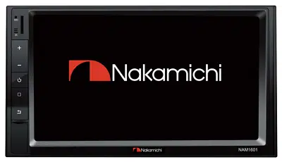 Nakamichi NAM1601 - 7" Double Din Mechless with Bluetooth and Android & iPhone MirrorLink